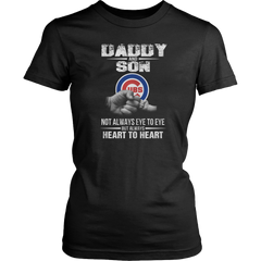 Daddy and Son Chicago Cubs Fan