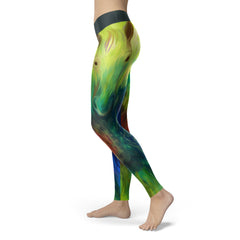 Oil Painted Horse Leggings