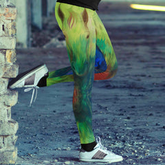 Oil Painted Horse Leggings
