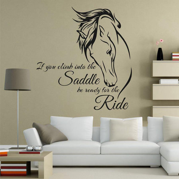Amazing Horses Polyester Cushion Cover 45x45cm Vintage