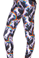 Sexy Slim Leggings Horse Rainbow For Women