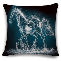 3D Horse Animals Cushion Cover For Sofa Home