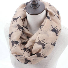 Fashion Horse Ring Scarves, Scarf