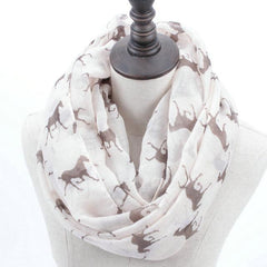 Fashion Horse Ring Scarves, Scarf