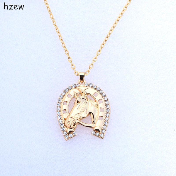 Pocket Quartz Watch Bronze Horse