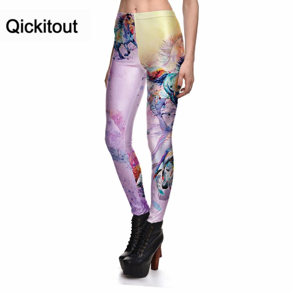 Women's Gradient Color God Horse Legging