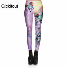 Women's Gradient Color God Horse Legging