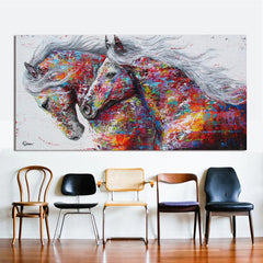 Horse Wall Art Pictures For Living Room