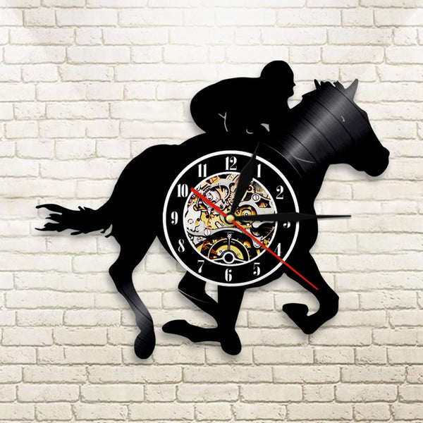 Amazing Horses Polyester Cushion Cover 45x45cm Vintage