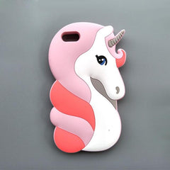 Cartoon Horse Case For iPhone X 4 4S 5S SE 5C 6 6S 7 8 Plus, X