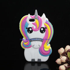 Cartoon Horse Case For iPhone X 4 4S 5S SE 5C 6 6S 7 8 Plus, X