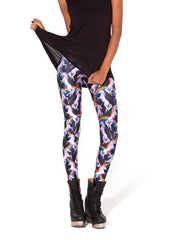 Sexy Slim Leggings Horse Rainbow For Women