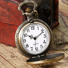 Pocket Quartz Watch Bronze Horse